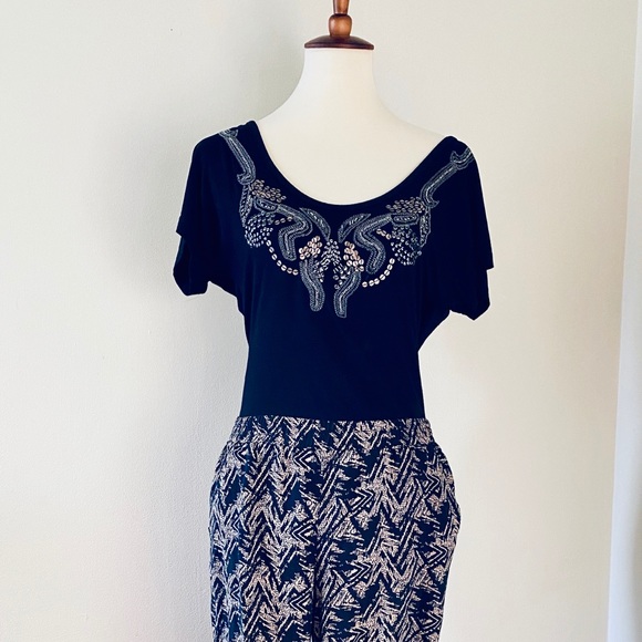 Daytrip Black and Tan Print Jogger Pant - Picture 7 of 8